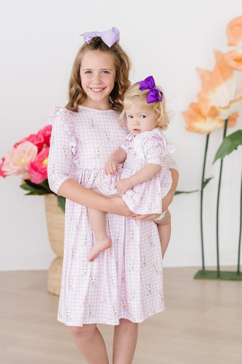 baby-bunnies-3-4-sleeve-ruffle-twirl-dress Mila &  Rose - Sophia's Style--2T--3